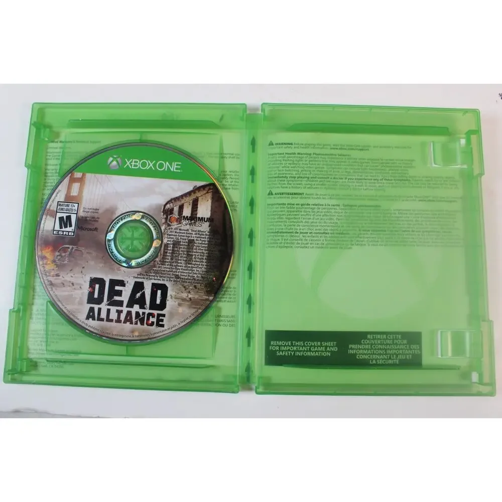 Dead Alliance (Microsoft Xbox One, 2017) Authentic, tested/works